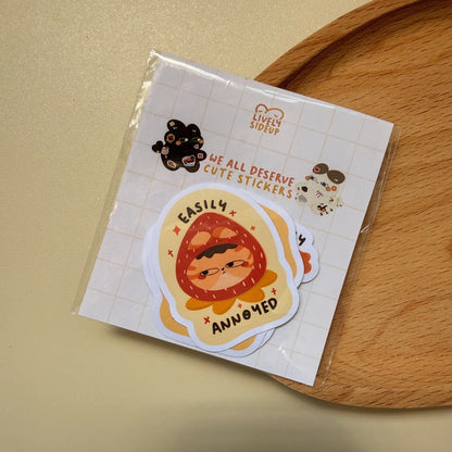 Cozy Cat Mood Sticker Flakes Pack