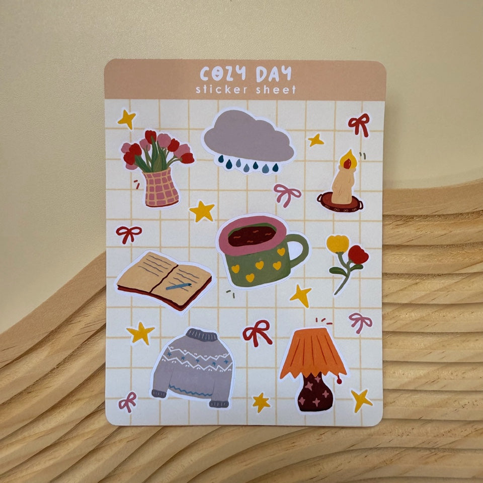 Cozy Day Sticker Sheet