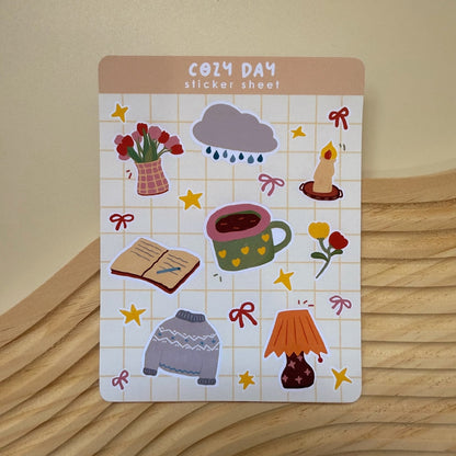 Cozy Day Sticker Sheet